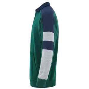 Custom Rugby <b>Shirt</b> <b>Men's</b> Sewn <b>Stripe</b> <b>Long</b> <b>Sleeve</b> Rugby Sports Style Rugby <b>Shirt</b> for <b>Men</b> - Product Image 2