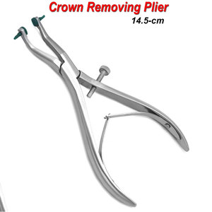 High Quality Stainless Steel Automatic <b>Crown</b> Remover Gun with 5 Attachments Dental <b>Crown</b> Bridge Removal Instrument - Product Image 2