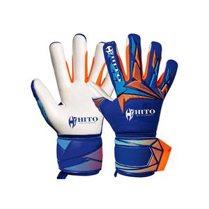 การพิมพ์ลายแบบ BackHand Sublimation และการติดต่อแบบ Palm Contact ด้านหน้า พร้อมสายรัดยางยืด Letax คุณภาพสูง ถุงมือผู้รักษาประตูมืออาชีพ - Product Image 5