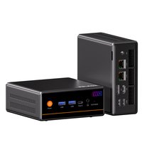 Mini PC Ryzen 5 5600H Business Desktop Computer 4K Triple Display WiFi 6 2.5G LAN DDR4 NVMe SSD Mini Computer