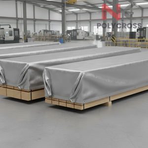 Toile de protection multicouche en PE laminé Palm Cross, triple couche, anti-déchirure, pour équipement logistique, imperméable et résistante aux UV - Product Image 6