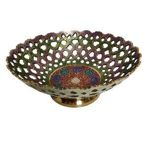 ชามผลไม้โลหะแบบใหม่ สแตนเลสสตีล แกะสลักด้วยมือ เป็นมิตรกับสิ่งแวดล้อม ทำความสะอาดง่าย รูปทรงกลมลึก สำหรับใช้บนโต๊ะอาหาร - Product Image 5