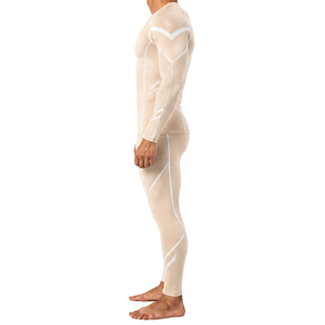 Conjunto Deportivo de Compresión para Hombre, Transpirable, que Absorbe la Humedad, Camiseta de Manga Larga y Leggings para Gimnasio, Correr, Fitness, Entrenamiento Deportivo - Product Image 6
