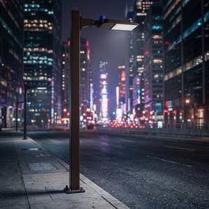 Lampadaire Commercial Extérieur à <span class=keywords><strong>LED</strong></span> Haute Efficacité pour Amélioration des Infrastructures Routières, Ponts, Trottoirs et Places Publiques - Product Image 1