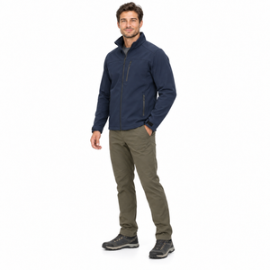 Chaqueta Softshell para Hombre, Resistente al Viento y a la Lluvia, para Senderismo y Trekking, con Servicio de Logotipo Personalizado - Product Image 3