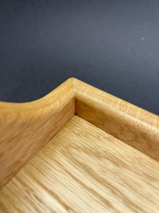 Rectangular Sustainable Polished Wooden Dishwasher Safe <b>Kitchen</b> Food Storage <b>Tray</b> Classic Simple Plain Handmade Decorative - Product Image 5