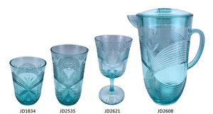 Embossed Vintage Camping <b>Drinkware</b> with Acrylic Plastic - Product Image 6