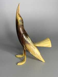 Natural Horn Artistic Show Piece Budget Friendly Handmade Tabletop Decorative Sculpture for Home Office Desk and <b>Shelf</b> Decor - Product Image 3