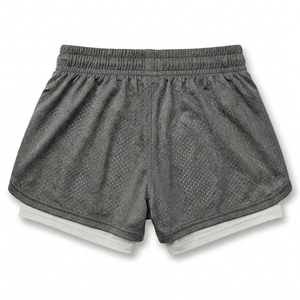 Shorts de course en mesh pour femmes, légers, respirants, shorts de sport athlétiques - Product Image 2