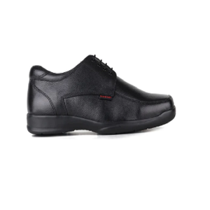 Chaussures habillées noires de luxe pour hommes – Élégantes, à lacets, pour le bureau et les affaires – Confortables et au design classique - Product Image 1