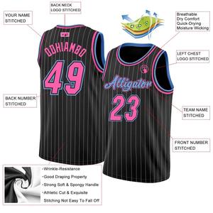 Camiseta de Baloncesto Corta, Ligera, de Secado Rápido y Transpirable, Estilo Deportivo, de Alta Calidad, al Por Mayor, Personalizable OEM 100% - Product Image 2