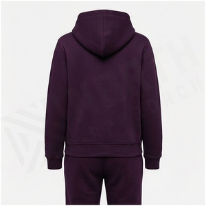 Women Hooded Sweatshirt Set With Heart Print Full Sleeve Casual Tracksuit Autumn 100% Cotton Midweight <b>Fleece</b> <b>Jogger</b> - Product Image 2