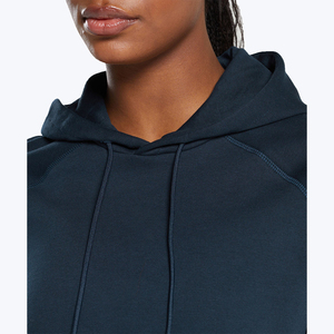 Nueva Sudadera con Capucha Bordada para Mujer 2026, Estilo Urbano, Felpa Francesa, Top Corto, 420 GSM, Top Corto Grueso - Product Image 3