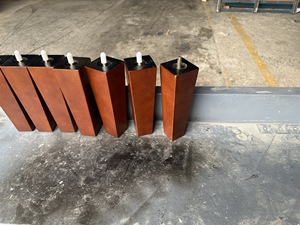 OEM Solid Wood Square <b>Sofa</b> <b>Legs</b> Heavy Duty Wooden Furniture <b>Legs</b> for Couch Bed Cabinet Table Solid Wood Square Furniture - Product Image 5