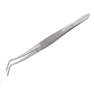 Pinzas de Algodón con Dientes Serrados, Pinzas para Apósitos, Herramientas Quirúrgicas de Acero Inoxidable - Product Image 2