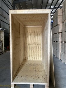 Vietnam Wholesale Plywood Cargo <b>Boxes</b> Heavy Duty Shipping Crates Flat Pack Export Packaging Custom Branding - Product Image 4