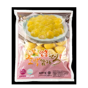 [MILWON] Gamme d'aliments traditionnels coréens : Gâteau de riz au sucré de la citrouille coréenne, texture moelleuse, au goût de citrouille et de pomme de terre - Product Image 2