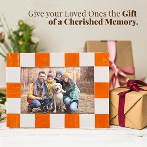 Picture <b>Frame</b> | Stylish Marble Resin Unique Photo <b>Frame</b> | Modern <b>Wall</b> Decor - Aesthetic Birthday - Product Image 2