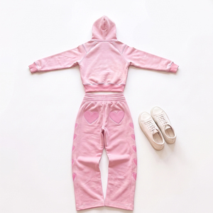 Nouvelle Collection 2026 : Survêtements Streetwear Style Américain – Pantalons de Survêtement Double Couche et Hoodies Oversize Personnalisables avec Broderie et Impression - Product Image 2