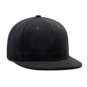 Casual Unisex Canvas Snapback <b>Hat</b> with Embroidered Logo <b>Flat</b> Brim Adjustable Closure Outdoor & Daily Wear - Product Image 2