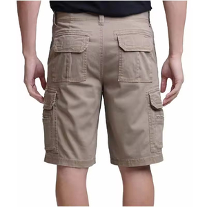 Summer Streetwear Hip Hop Baggy Jean Shorts Cotton Men's Cargo Shorts 5 Inch Denim Cargo Shorts for Men's Wear OEM Service - Product Image 3