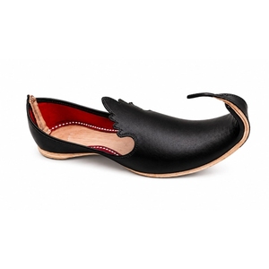 Chaussures Khussa pour hommes faites à la main - Cuir véritable de haute qualité, semelle extérieure personnalisable, couleur et taille au choix, utilisation intérieure et extérieure, mariage - Product Image 1