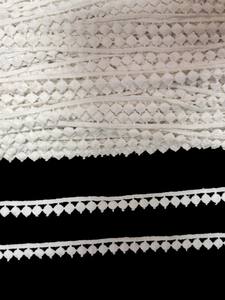 Hot selling Eco-Friendly Breathable Quick-Dry 100% Polyester Lace <b>Fabric</b> <b>Trim</b> for Saree Dupatta Apparel - Product Image 2