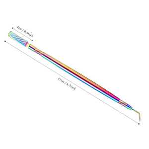 Outil de lifting des cils détachable en acier inoxydable végétalien de qualité supérieure pour le lifting des sourcils, durable et de haute qualité - Product Image 2