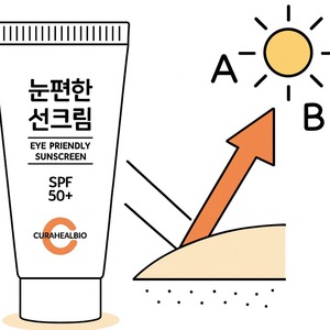 [CURAHEALBIO] ครีมกันแดดสูตรอ่อนโยน SPF50 PA ป้องกันรังสียูวีจากธรรมชาติ ปราศจากการระคายเคืองรอบดวงตา - Product Image 5
