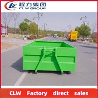 Chine 20 Yard 15 Yard Roll off Bin Remorque Crochet Ascenseur Benne À Benne À ordures Roll off Container Dumpster Crochet Bin