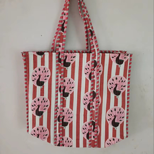 Bolso de Mano de Algodón Elegante y Moderno para Mujer, Bolso Tote de Algodón Acolchado de Color Sólido, Bolsos de Hombro para Primavera/Verano, para Viajes, Mujeres y Chicas - Product Image 1