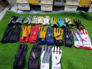 Hot Sale New Design Cowhide Cabretta Leather Batting Gloves Custom Made Softball and <b>Baseball</b> Sports Gloves Beisbol Guantes - Product Image 5