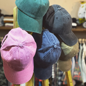 หมวกเบสบอลผ้าฝ้ายวินเทจปักโลโก้ตามสั่ง ทรงไม่แข็งแบบ Dad Hat  สำหรับงานปัก/พิมพ์ลายตามสั่ง - Product Image 5