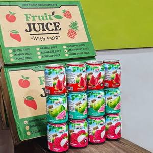 น้ำผลไม้ลิ้นจี่บรรจุกระป๋องขนาด250มล. ได้รับการรับรองจากโรงงานผลิตเครื่องดื่มจากเวียดนาม - Product Image 4