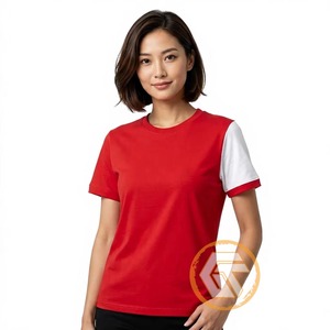 Camiseta Personalizada de la Hermandad Femenina Delta, Ecológica, de Alta Calidad, Transpirable, de Algodón Jersey, Diseño Sólido, Manga Corta, Cuello Redondo - Product Image 1