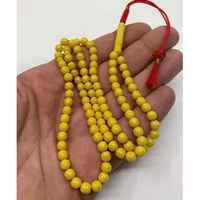 Tasbih rond en plastique fait main de haute qualité, design élégant pour le Ramadan, origine Inde