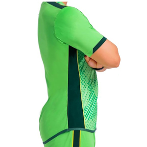 Camiseta de Fútbol Sublimada Transpirable con Logotipo Personalizado, Servicio OEM, Camiseta de Fútbol con Estampado Digital Personalizado de Alta Calidad - Product Image 3