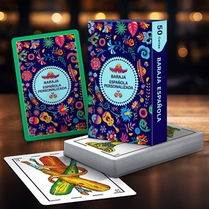 Naipes Españoles Personalizados - Papel de 310 g/m², 40/50 Cartas por Baraja, Uso Familiar, Acabado Liso, Caja Individual - Product Image 4