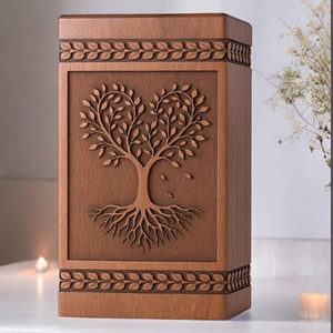 Custom Engraved Wooden Resin Urn Box: Pet/Human <b>Memorial</b> Keepsake urn <b>Memorial</b> Keepsake by AYAANS - Product Image 4