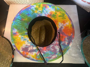 Sombrero de paja de playa Sombrero de paja de Vietnam con logotipo personalizado para hombres Mujeres Pesca Surf Playa Salvavidas-para niños - Product Image 5