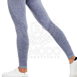 Conjunto de Ropa de Yoga para Mujer, Diseño Personalizable y Elástico, Cintura Alta, Transpirable, Nailon/Spandex, Ropa Deportiva al Por Mayor para Mujer - Product Image 5