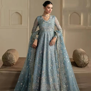 Salwar Kameez traditionnel indien extensible en modal, style été, coupe ample, longueur midi, avec dupatta de créateur pour femme – Meilleures ventes - Product Image 1