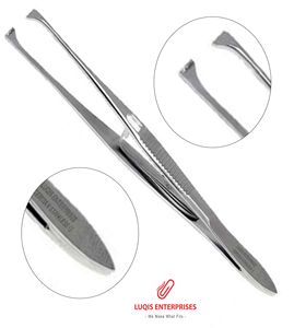Micro-pinces Jacobson à pointes fines et aiguisées, instrument chirurgical en acier inoxydable, pinces médicales de précision, pinces délicates - Product Image 1