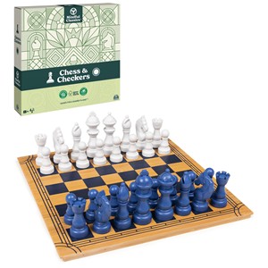 Eco-Conscious Bamboo <b>Wood</b> Geometric <b>Chess</b> <b>Set</b> | Wholesale Pricing - Product Image 1