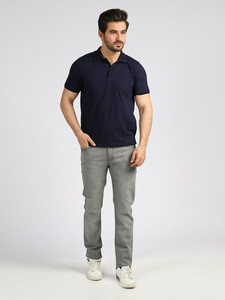 Polos de golf personalizados de alta calidad para hombre, talla XL en blanco con logotipo bordado, camisetas de polo informales de manga corta lisas - Product Image 5