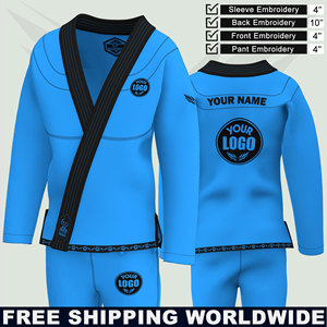 ชุดยูโดบราซิลเลี่ยนยิวยิตสู พรีเมียม 450GSM ผ้าเพิร์ลวีฟ ได้รับการรับรองจาก IBJJF สำหรับการแข่งขันระดับมืออาชีพ  รับสกรีนโลโก้ ขายส่ง - Product Image 5