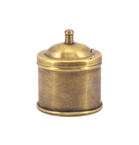 High Quality <b>Decorative</b> Metal Dry Fruit Canister <b>with</b> Premium Electroplated Surface for Gourmet Presentation - Product Image 3
