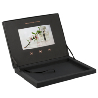 Boîte à bagues vidéo LCD numérique personnalisée Fée Style Musique Papier Artisanat Mailer Caractéristique enregistrable