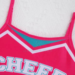 Vente directe d'usine, uniforme de cheerleading sans manches, nouveau style, vêtements de sport, uniforme de cheerleading - Product Image 5