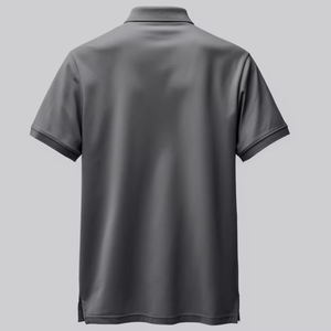 Chemises polo en coton décontractées de haute qualité en gros, logo personnalisé, chemise polo simple, chemises polo pour hommes, vêtements décontractés - Product Image 5